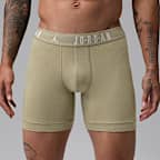 Jordan Men's Flight Cotton Essentials Boxer Briefs (3-Pack)