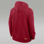 Sudadera con gorro sin cierre universitaria marca Jordan Dri-FIT para hombre Oklahoma Sideline Standard Issue