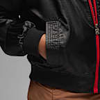 Jordan Older Kids' Colour-Blocked Satin Bomber