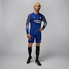 Paris Saint-Germain 2024/25 Stadium Fourth Men's Jordan Dri-FIT Football Replica Long-Sleeve Shirt