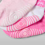 Jordan Baby & Toddler Floral Lace Quarter Gripper Socks (3 Pairs)