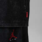 Playera con lavado ácido para niños talla grande Jordan