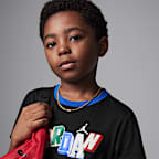 Conjunto de shorts de dos piezas para niños talla pequeña Jordan Court of Legends