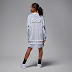 Vestido de tejido velour para niña talla grande Jordan Mountainside