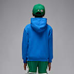 Sudadera con gorro sin cierre para niños talla grande Jordan Brooklyn Fleece