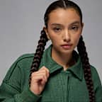 Maglia a manica lunga waffle Jordan Flight – Donna