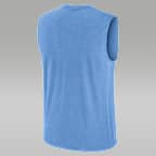North Carolina Primetime Arch Legend Men's Nike Dri-FIT College Muscle Tank Top