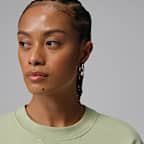 Sudadera de cuello redondo estilo cropped para mujer Jordan Flight Fleece