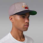 조던 에센셜 프로 스트럭처드 플랫 빌 모자