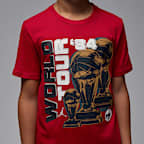 Playera con gráfico Tour para niños talla grande Jordan