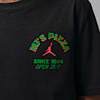Playera "MJ's Pizza" para niños talla grande Jordan