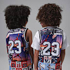 Jersey estampado para niños talla pequeña Jordan 23