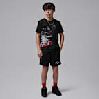 T-shirt dla dużych dzieci History Lesson Jordan