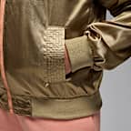 Jordan Older Kids' Colour-Blocked Satin Bomber