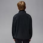 Sudadera de Polar Fleece de cierre de 1/4 Mountainside para niños talla grande Jordan