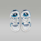 Jordan 4 Retro 'Industrial Blue' Baby/Toddler Shoes