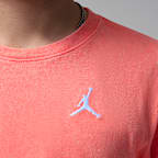 Jordan Big Kids' Air Embroidered Acid Wash T-Shirt