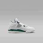 Jordan 4 Retro 'Oxidised Green' Younger Kids' Shoes