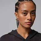 Sudadera con gorro sin cierre para mujer Jordan Brooklyn Fleece