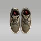 ジョーダン 3 レトロ "Medium Olive" リトルキッズシューズ