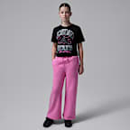Playera Fierce and Fearless para niños talla grande Jordan