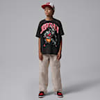 Playera The Goat para niños talla grande Jordan