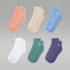 Calcetines al tobillo para niños (6 pares) Jordan Everyday Essentials