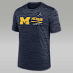Michigan Sideline Velocity Men's Jordan Brand Dri-FIT College T-Shirt