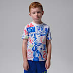 Jordan Little Kids' Billboard Printed T-Shirt - White