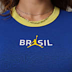 ジョーダン ウィメンズ グラフィック ブラジル クルーネック シャツ