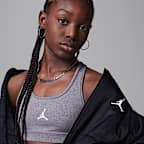 Bra Jumpman para niños talla grande Jordan Dri-FIT