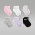 Jordan Everyday Essentials Baby /Toddler Ankle Socks (6 Pairs)