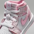 Jordan 1 Mid Baby/Toddler Shoes