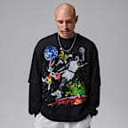 Jordan Flight Space Jam Men's Vault 1996 Crew-Neck T-Shirt