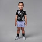 Conjunto de 2 piezas de shorts MVP Ring infantil Jordan - Índigo neblina