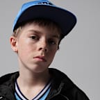 조던 주니어 컬러 블록 윈드 재킷