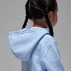 Conjunto de sudadera con gorro sin cierre de 2 piezas infantil Jordan Brookly French Terry