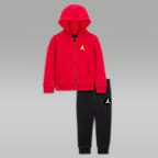 Jordan Brooklyn Fleece Baby (12–24M) 2-Piece Full-Zip Hoodie Set