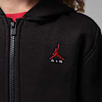 Jordan Brooklyn Fleece Little Kids' 2-Piece Full-Zip Hoodie Set