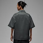 ジョーダン フライト ウィメンズ ウーブン ショートスリーブ トップ