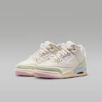 Air Jordan 3 Retro Big Kids' Shoes