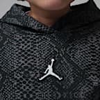 Conjunto de leggings y sudadera con gorro sin cierre tipo piel de serpiente infantil Jordan Essentials