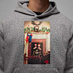 Sudadera con gorro sin cierre de tejido Fleece para hombre Jordan Jumpman "Chimney"