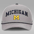 Michigan Primetime Rise Rope Men's Jordan Brand College Adjustable Hat