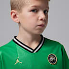 조던 리틀키즈 스포츠 저지 및 메쉬 쇼츠 세트