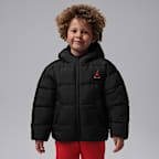 Jordan Brooklyn Puffer-Jacke mit Grafik (jüngere Kinder)