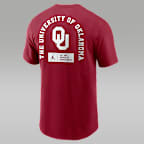 Playera universitaria Nike para hombre Oklahoma Primetime Seasonal