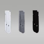 Meias de cano médio Jordan Everyday (3 pares)