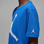 Playera con estampado para niños talla grande Jordan Flight Essentials