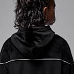 Sudadera con gorro sin cierre de tejido velour para niños talla grande Jordan Mountainside